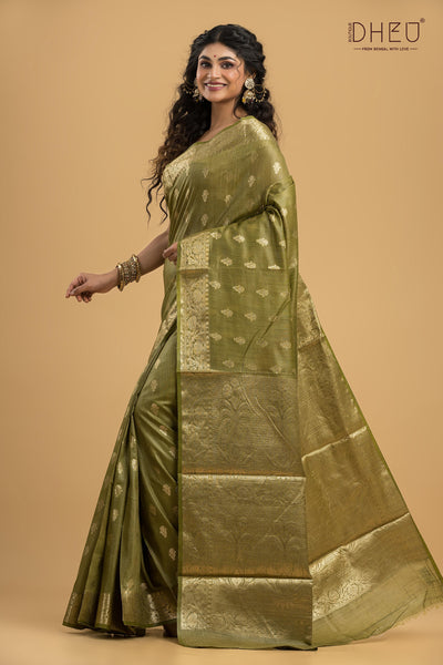 Designer Muga Silk Saree