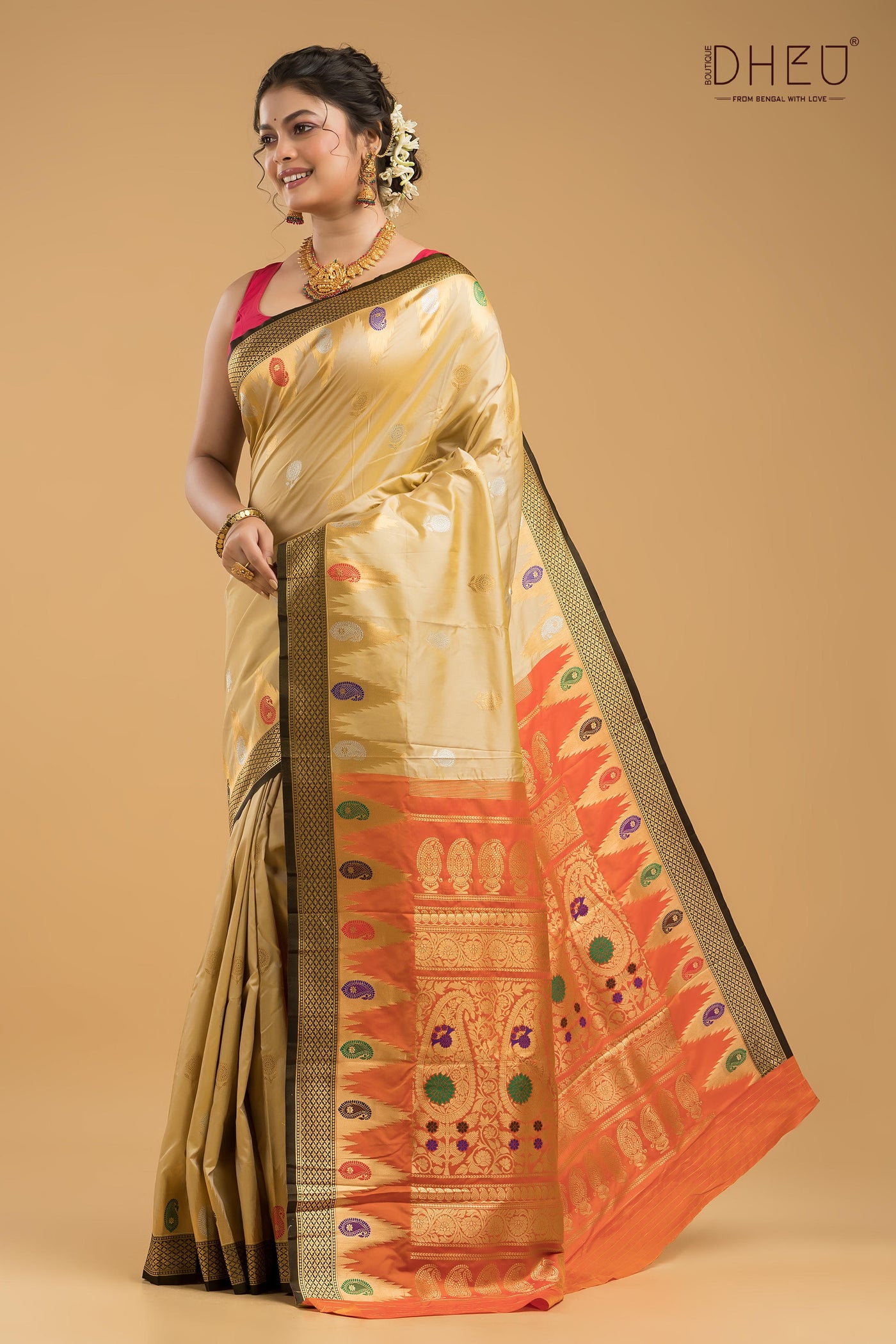 Exclusive Semi Kanjivaram Silk Saree