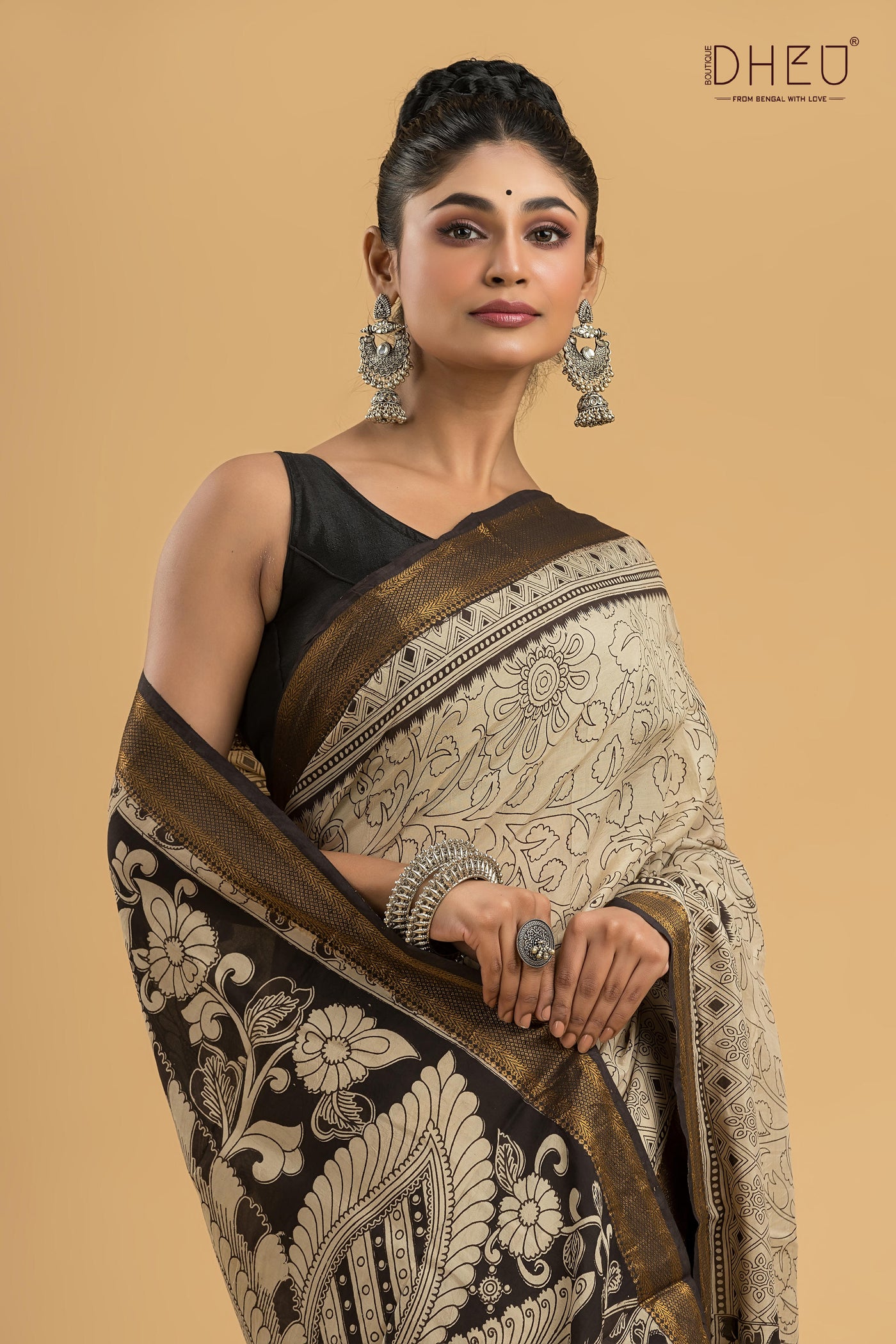 Exclusive Kalamkari Cotton Silk Saree