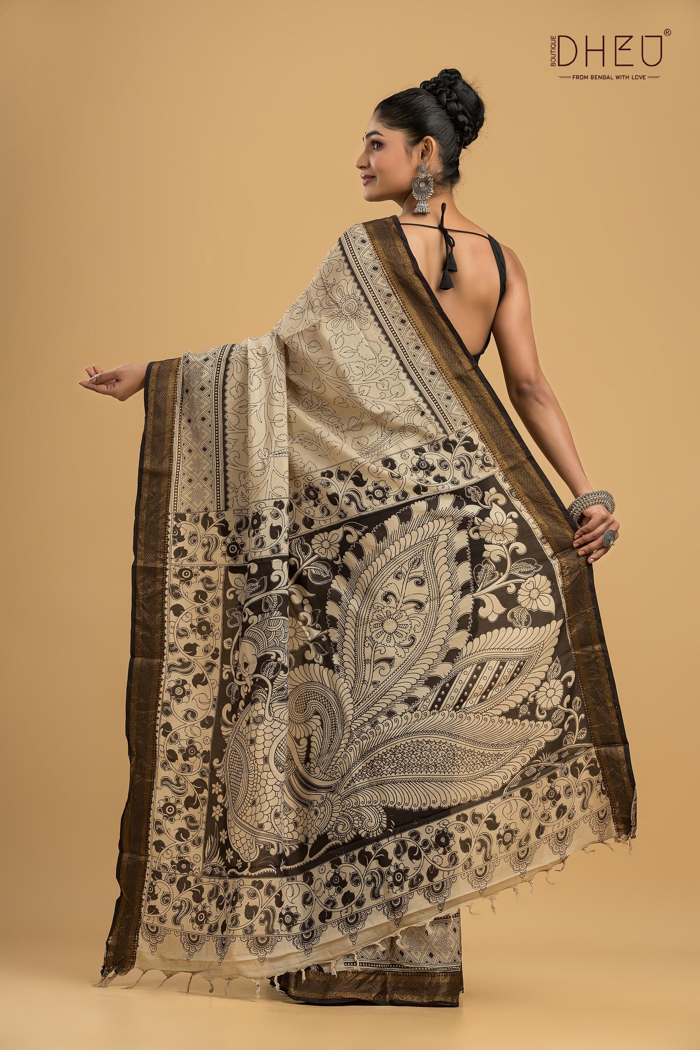 Exclusive Kalamkari Cotton Silk Saree