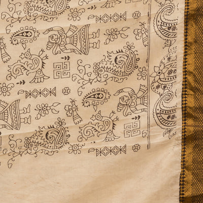 Exclusive Kalamkari Cotton Silk Saree