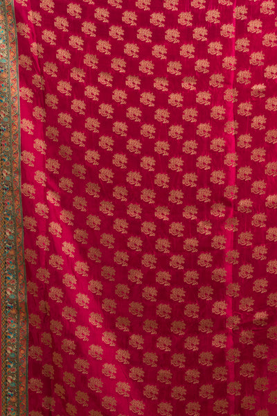 Digital Printed Pattu Silk Saree