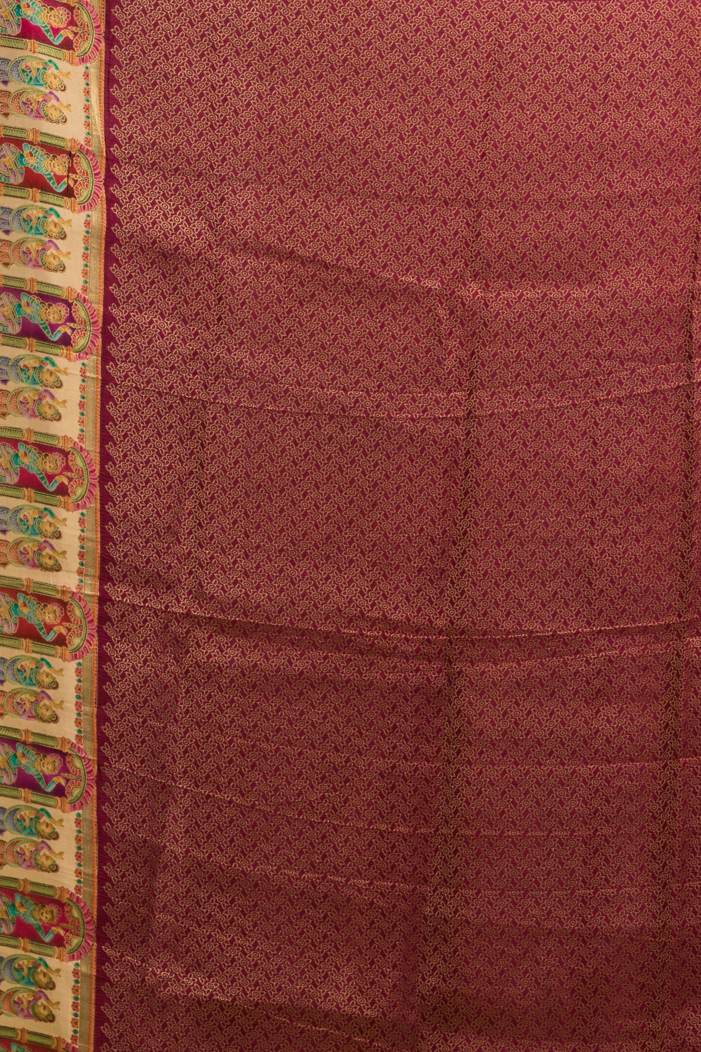 Digital Printed Pattu Silk Saree