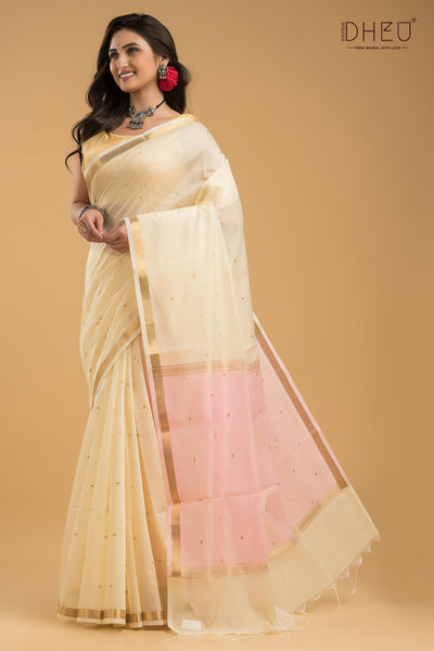 Exclusive Semi Maheswari Silk Saree