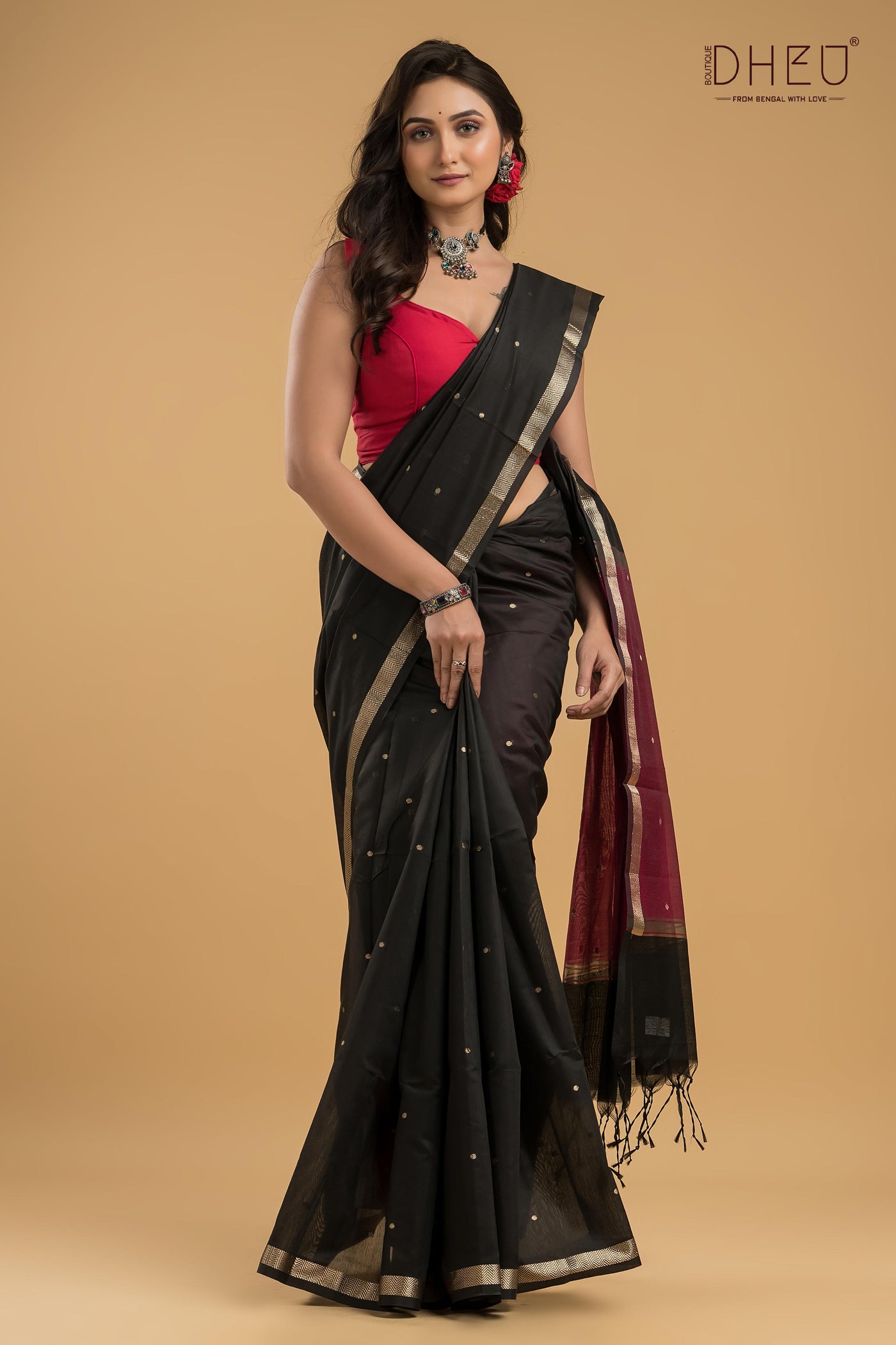 Exclusive Semi Maheswari Silk Saree