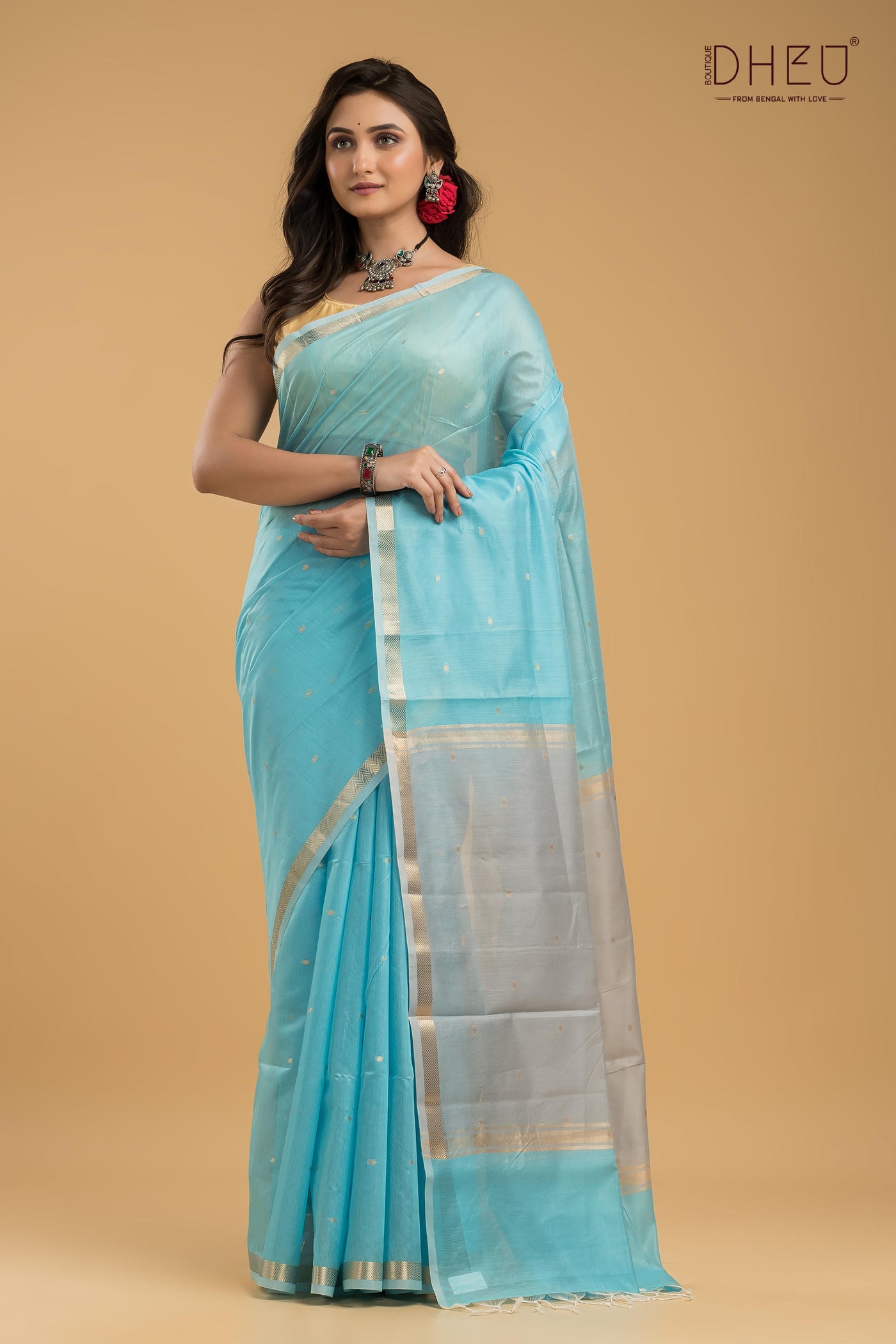 Exclusive Semi Maheswari Silk Saree