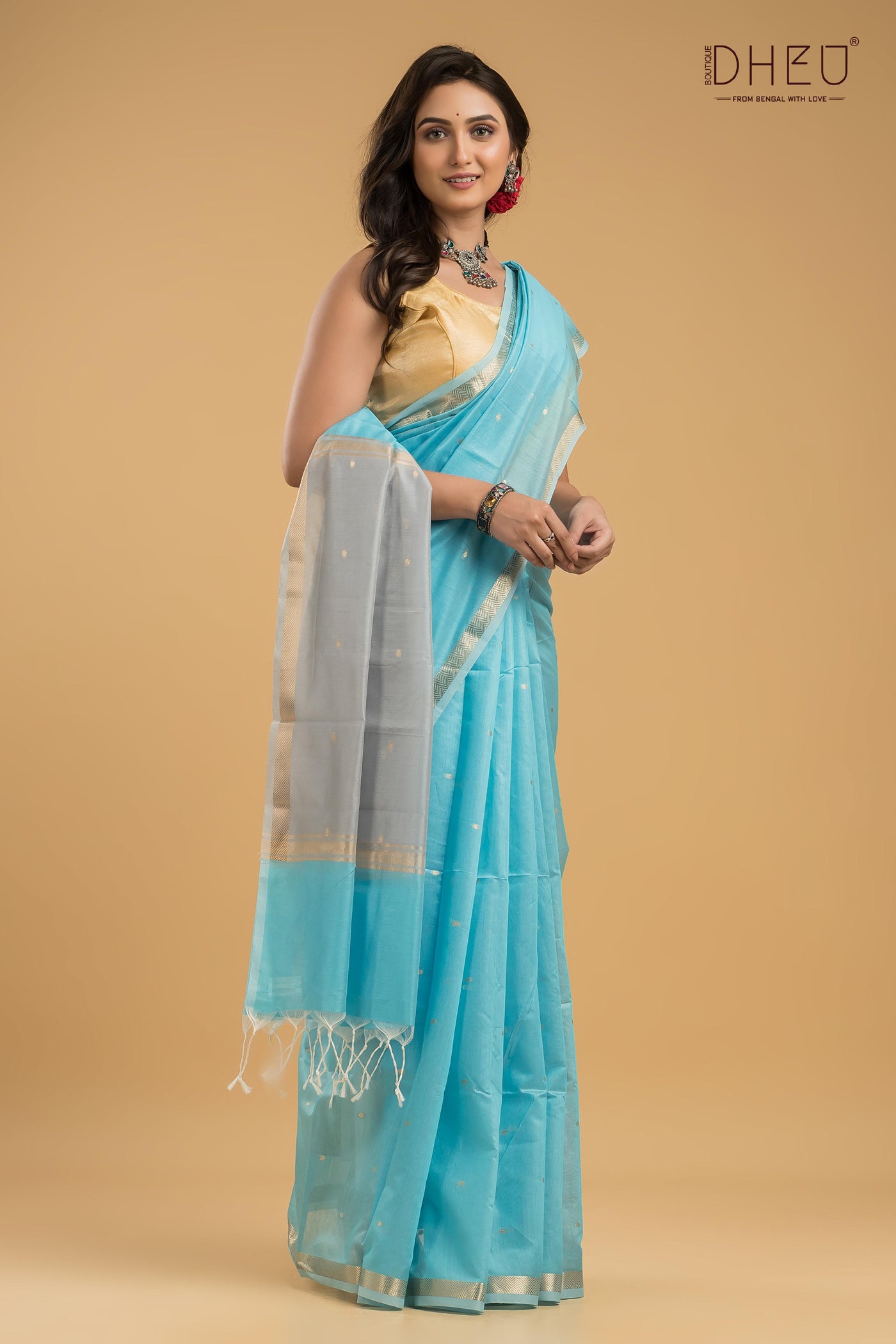 Exclusive Semi Maheswari Silk Saree