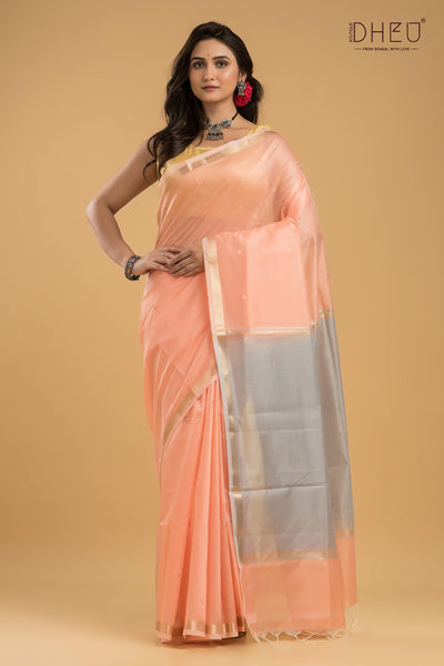 Exclusive Semi Maheswari Silk Saree