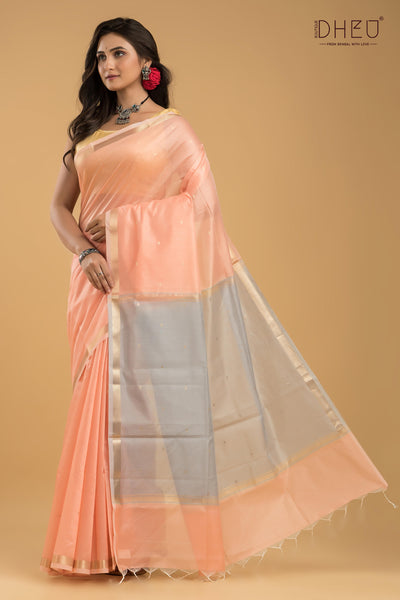 Exclusive Semi Maheswari Silk Saree