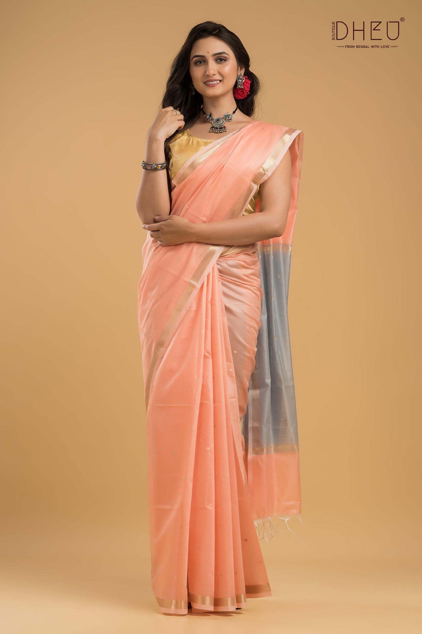 Exclusive Semi Maheswari Silk Saree