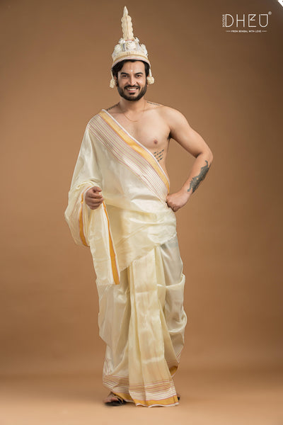 Groom's Silk Jor With Dhoti