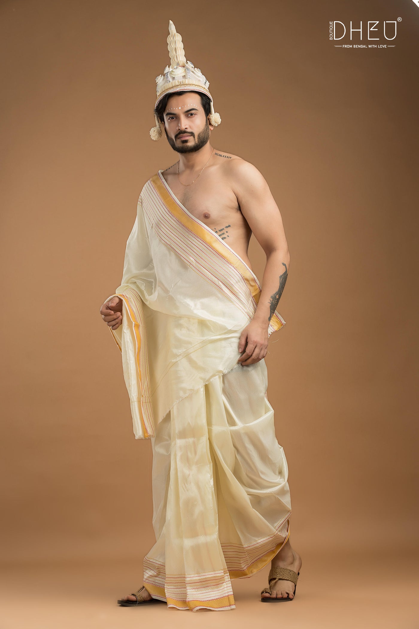 Groom's Silk Jor With Dhoti