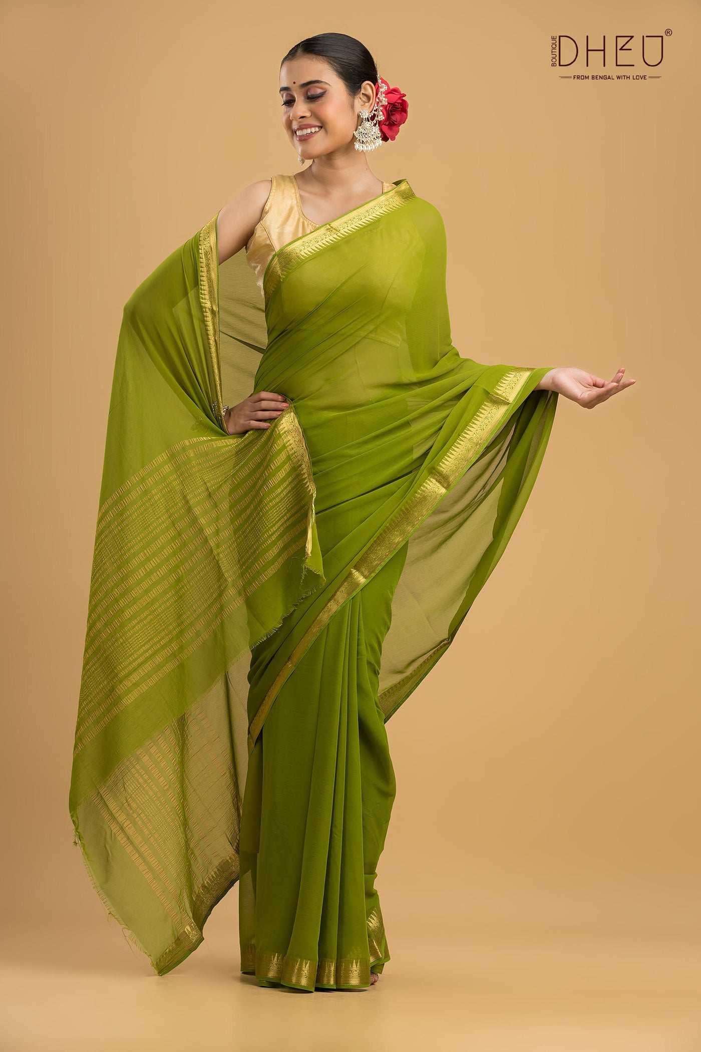 Exclusive Chiffon Silk Saree