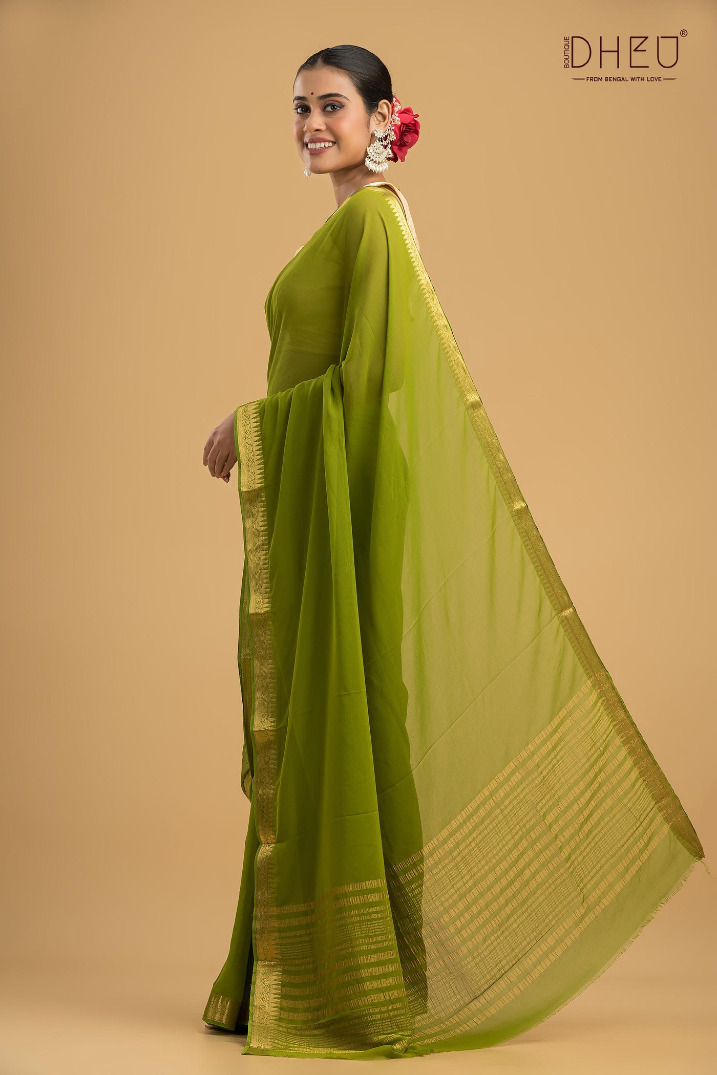 Exclusive Chiffon Silk Saree