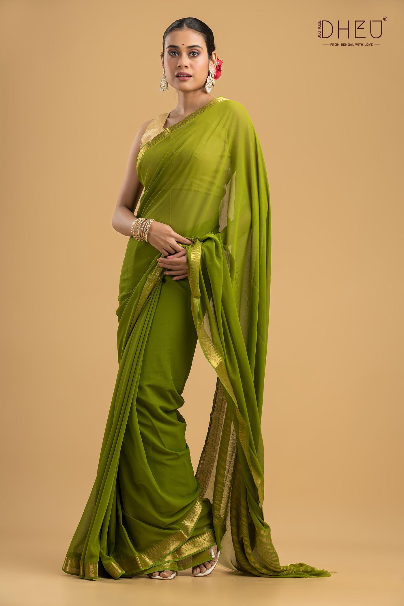 Exclusive Chiffon Silk Saree