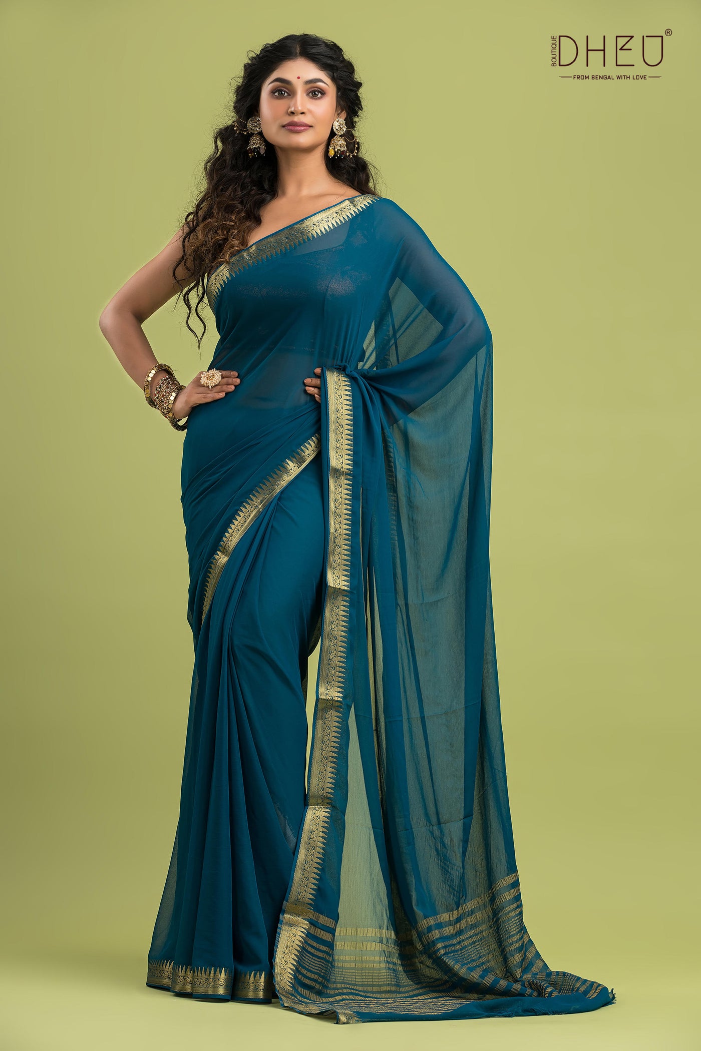 Exclusive Chiffon Silk Saree