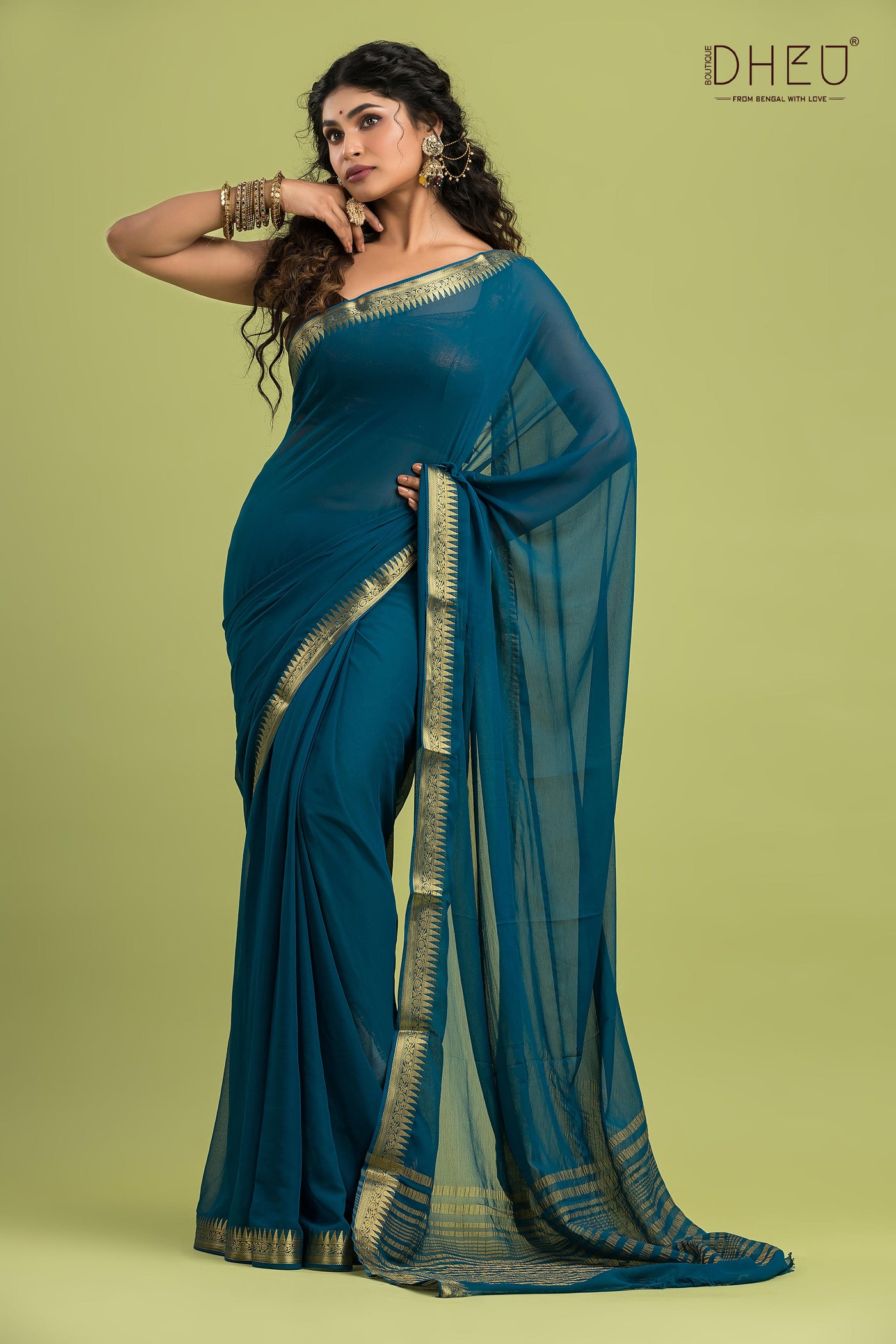 Exclusive Chiffon Silk Saree