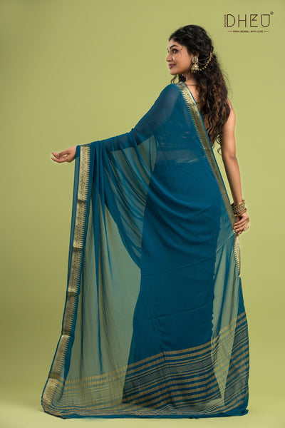 Exclusive Chiffon Silk Saree