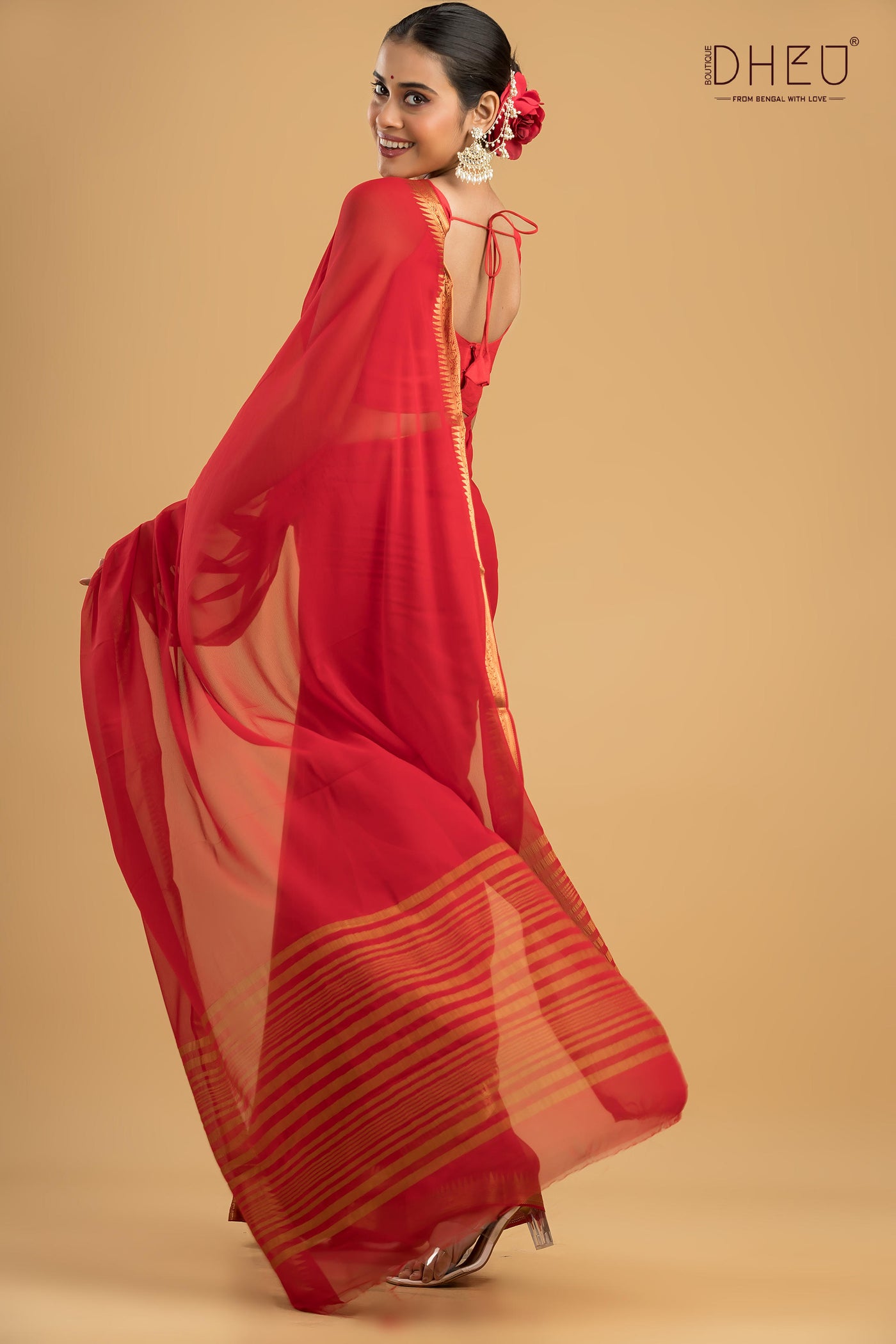 Exclusive Chiffon Silk Saree