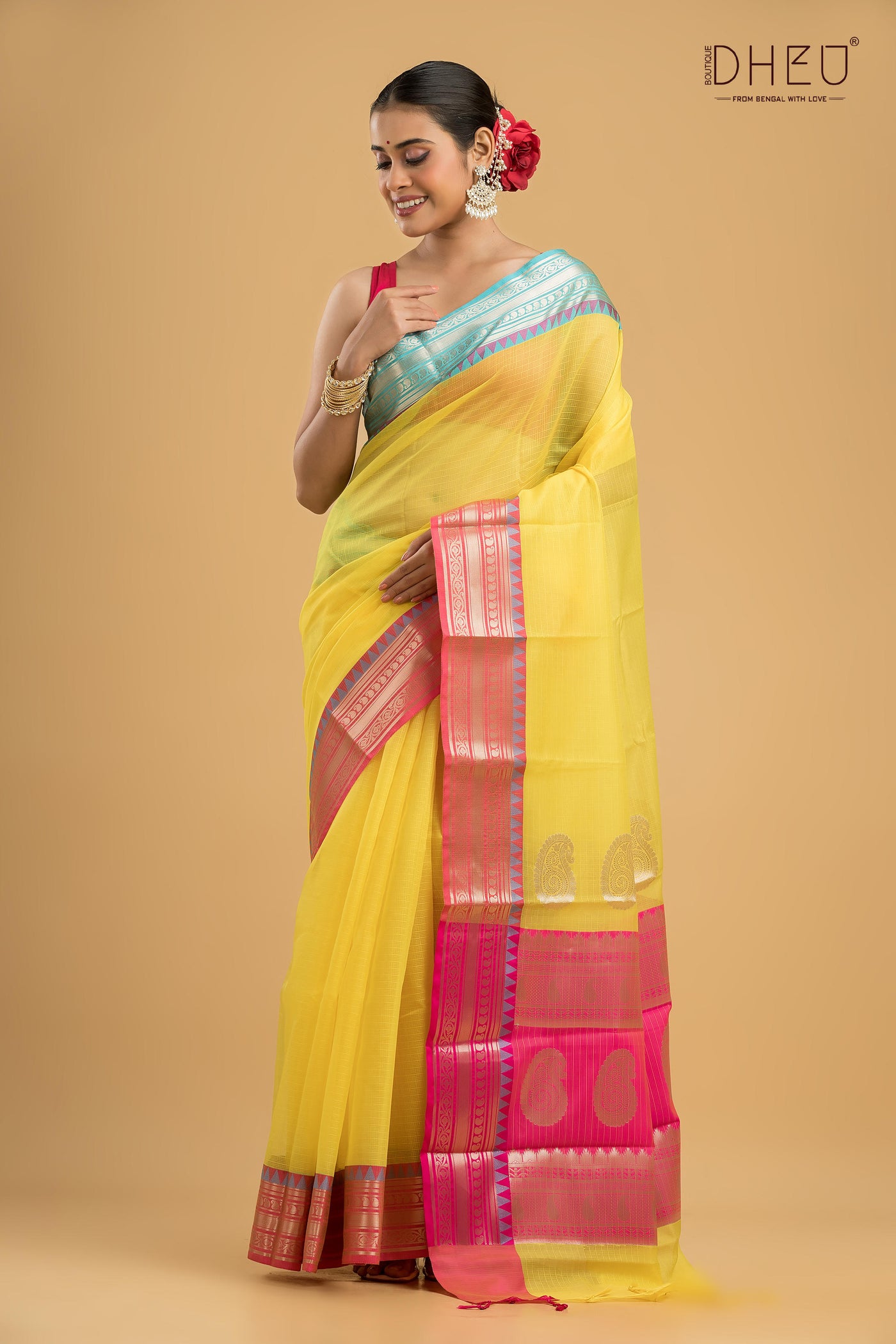 Designer Handloom Silk Saree