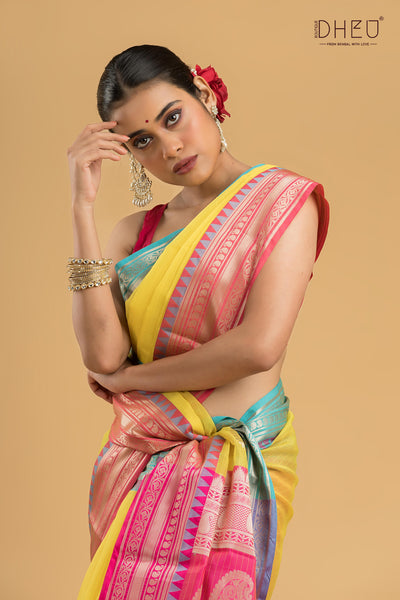 Designer Handloom Silk Saree