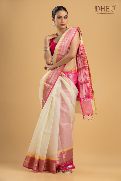 Designer Handloom Silk Saree