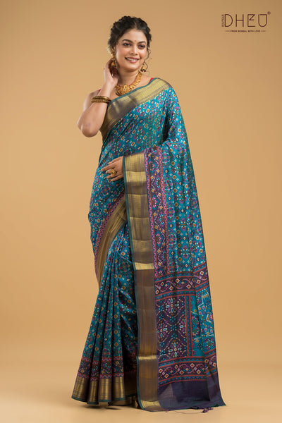 Exclusive Designer Patola Silk Saree