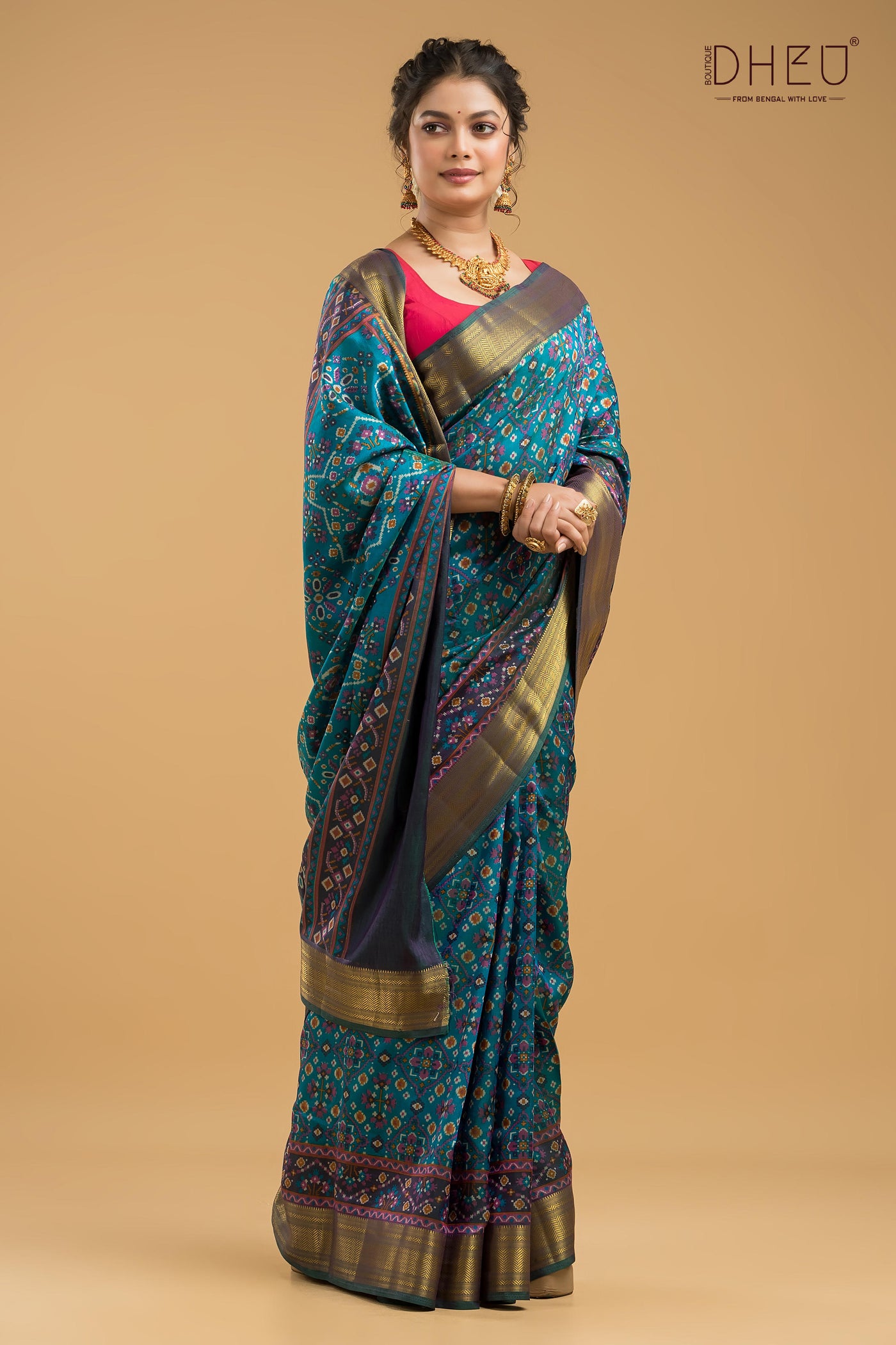 Exclusive Designer Patola Silk Saree