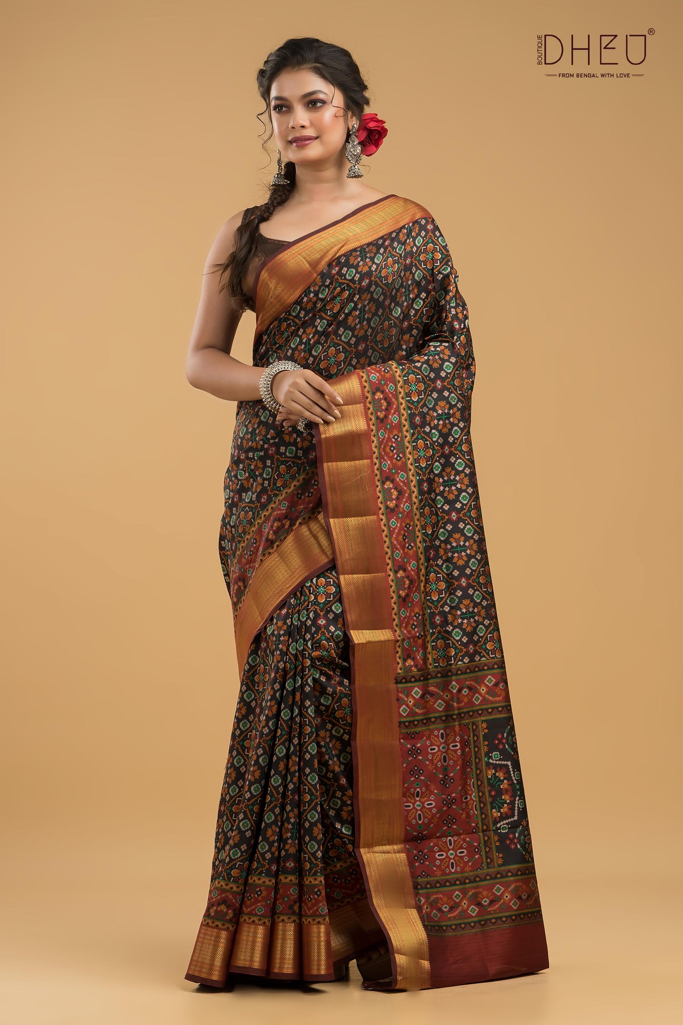 Exclusive Designer Patola Silk Saree