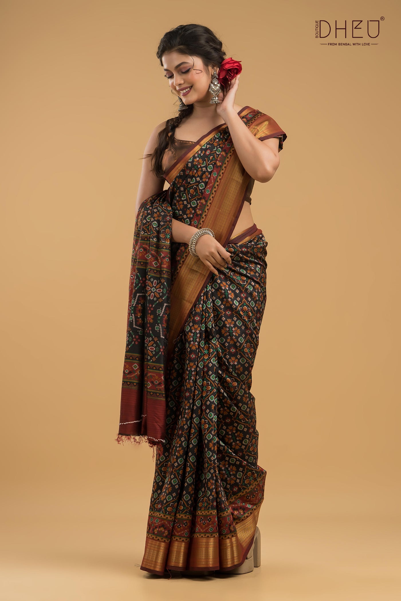 Exclusive Designer Patola Silk Saree