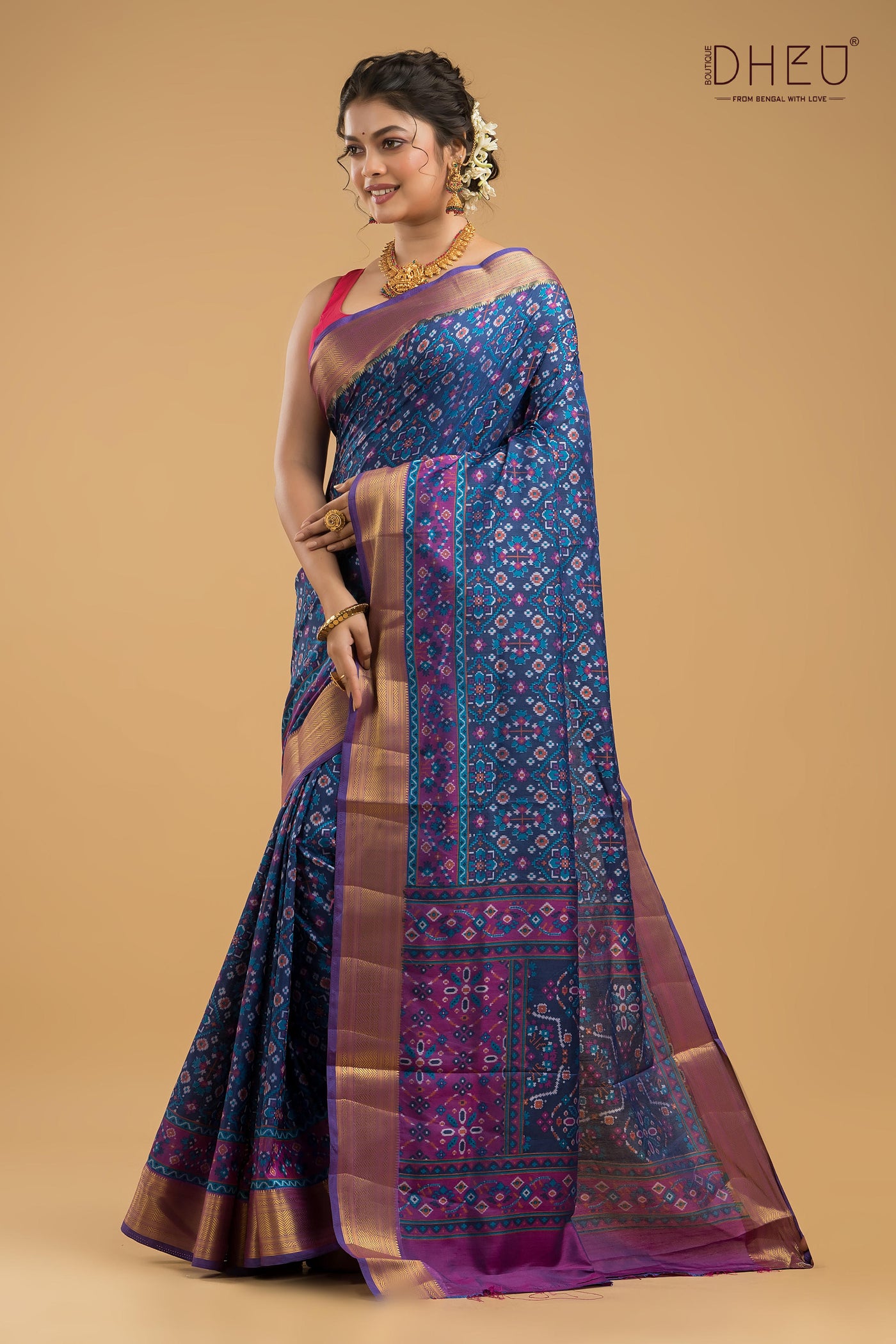 Exclusive Designer Patola Silk Saree