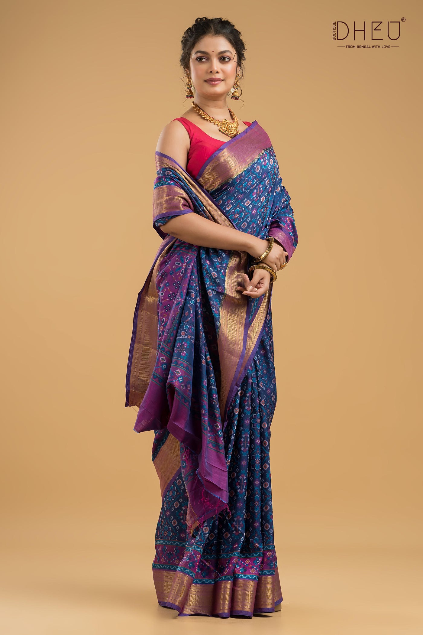 Exclusive Designer Patola Silk Saree