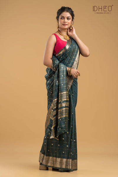 Exclusive Chanderi Silk Saree