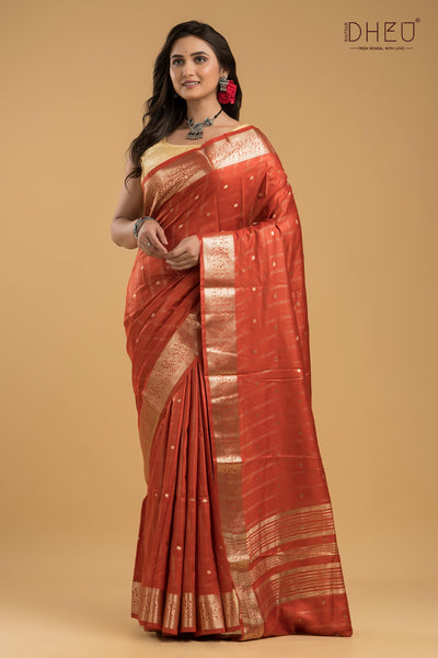 Exclusive Chanderi Silk Saree