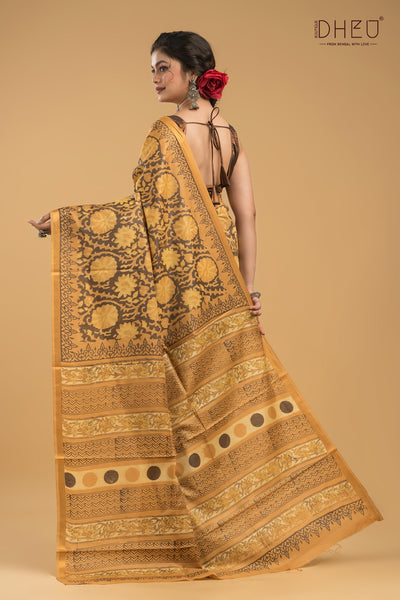 Exclusive Chanderi Multani Silk Saree