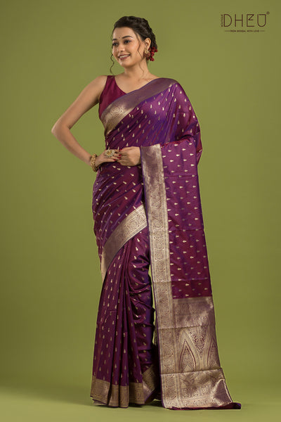 Semi Kanjivaram Silk Saree