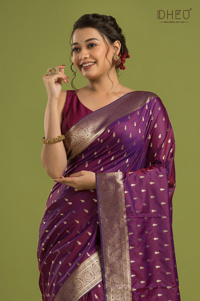 Semi Kanjivaram Silk Saree