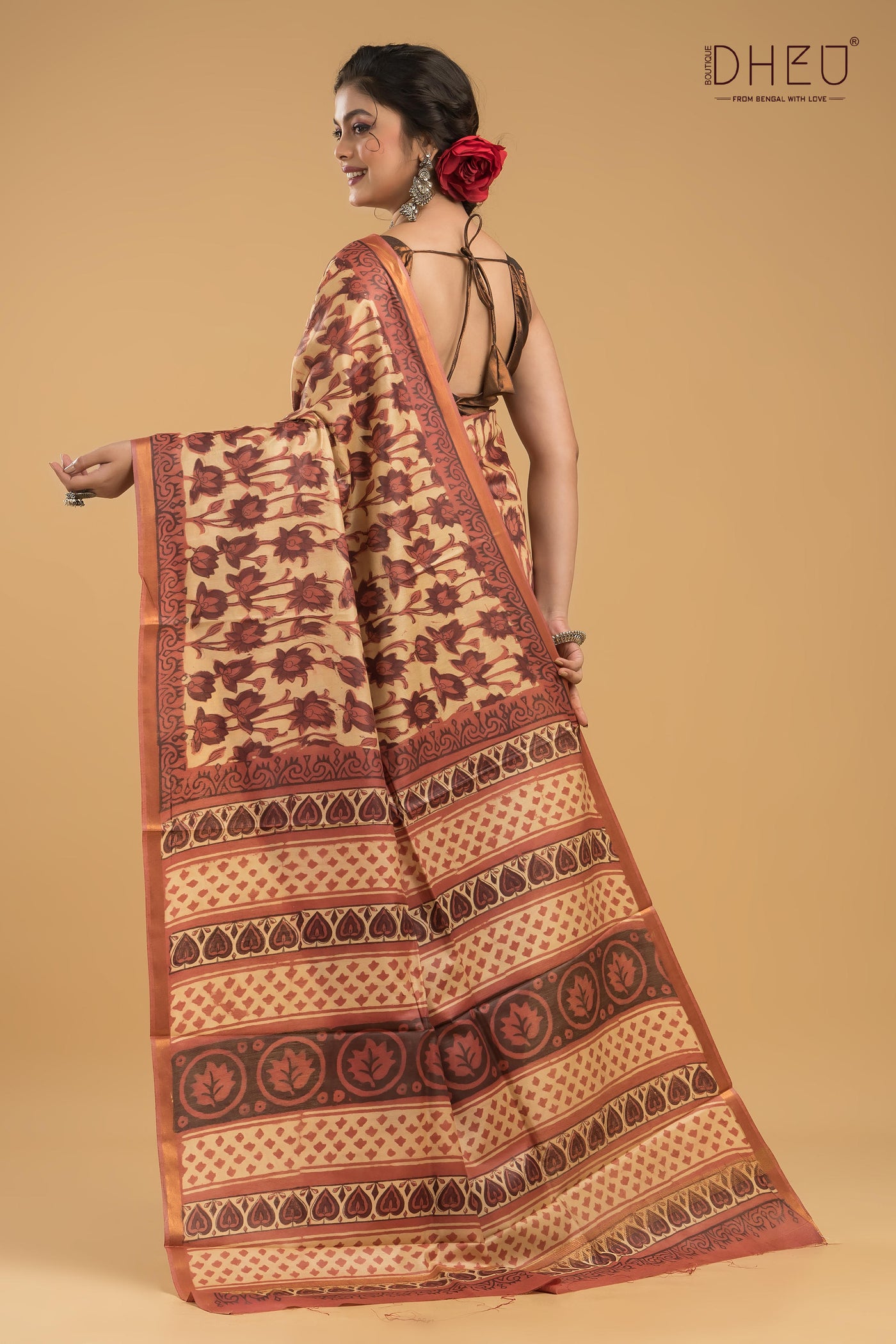 Exclusive Chanderi Multani Silk Saree