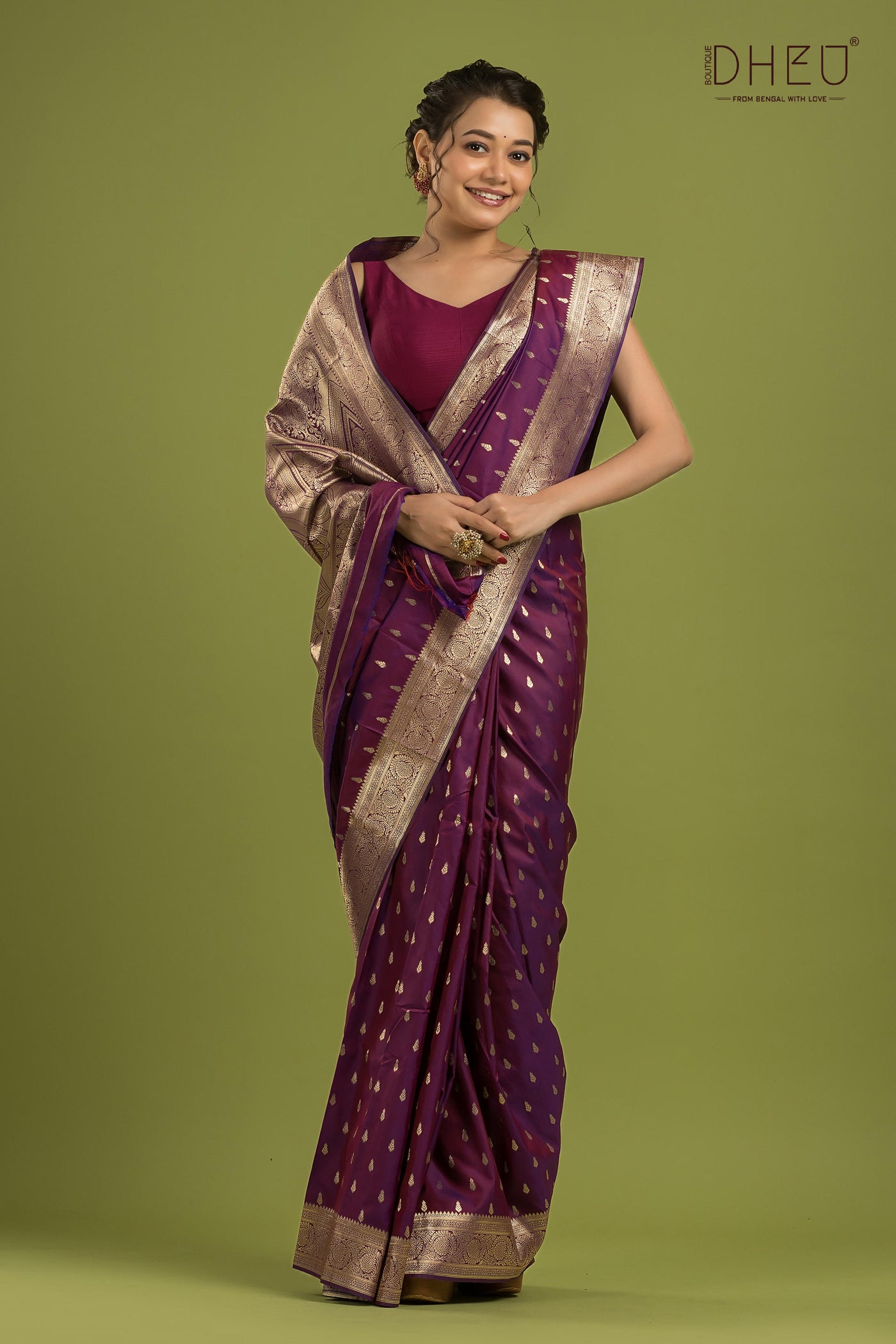 Semi Kanjivaram Silk Saree