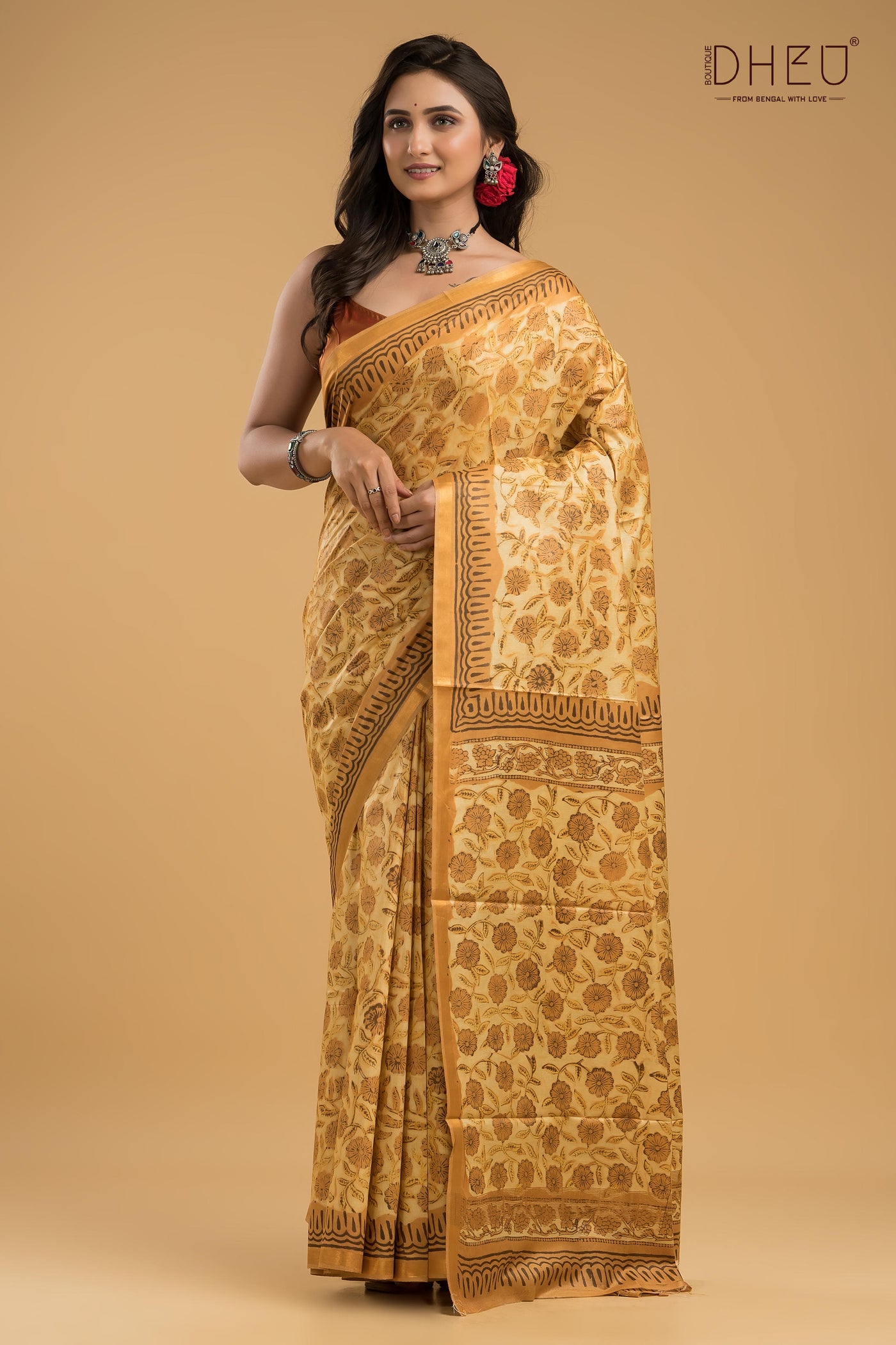 Exclusive Chanderi Multani Silk Saree