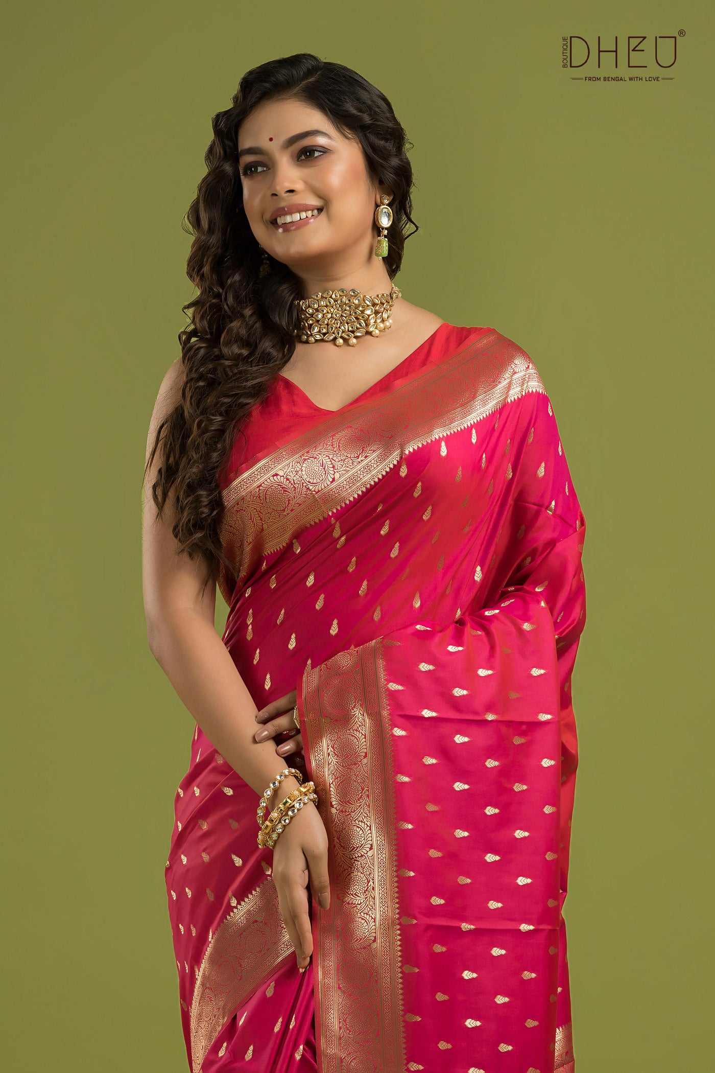 Semi Kanjivaram Silk Saree