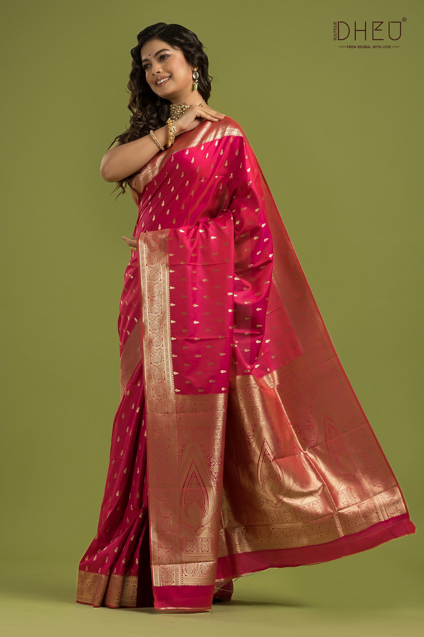 Semi Kanjivaram Silk Saree