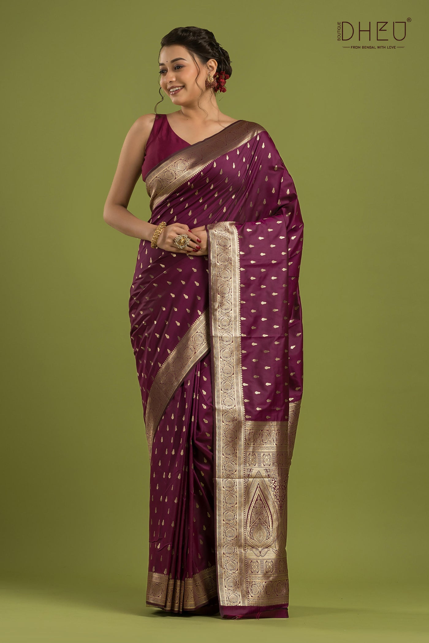 Semi Kanjivaram Silk Saree