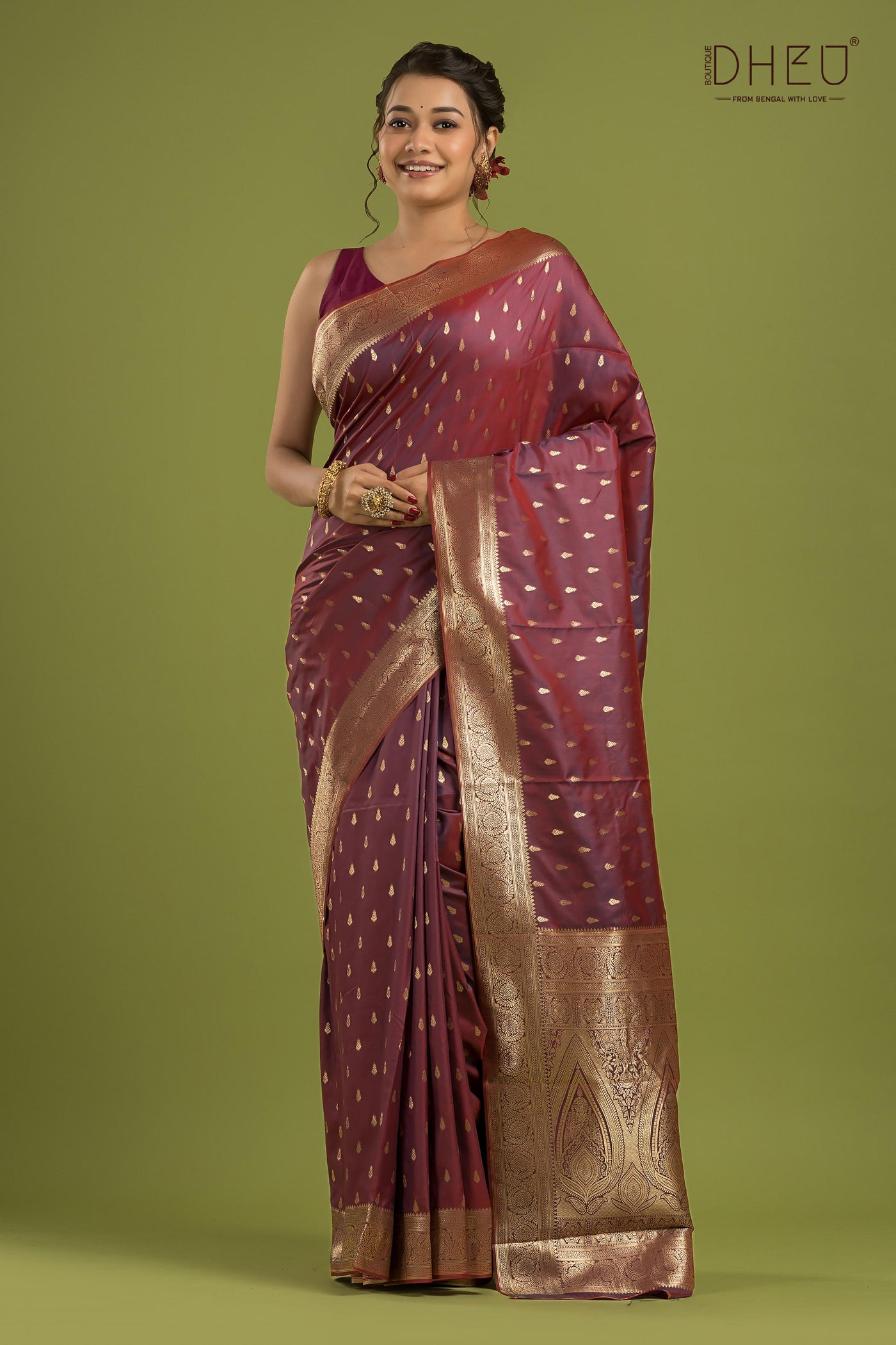 Semi Kanjivaram Silk Saree