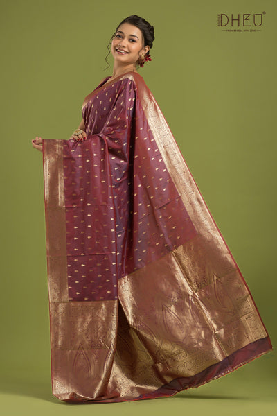 Semi Kanjivaram Silk Saree