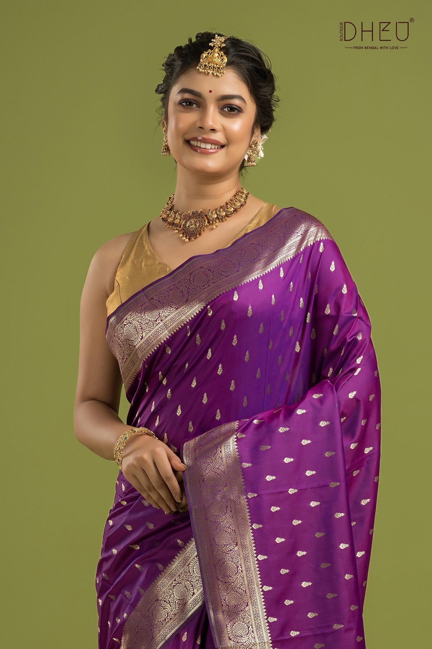 Semi Kanjivaram Silk Saree