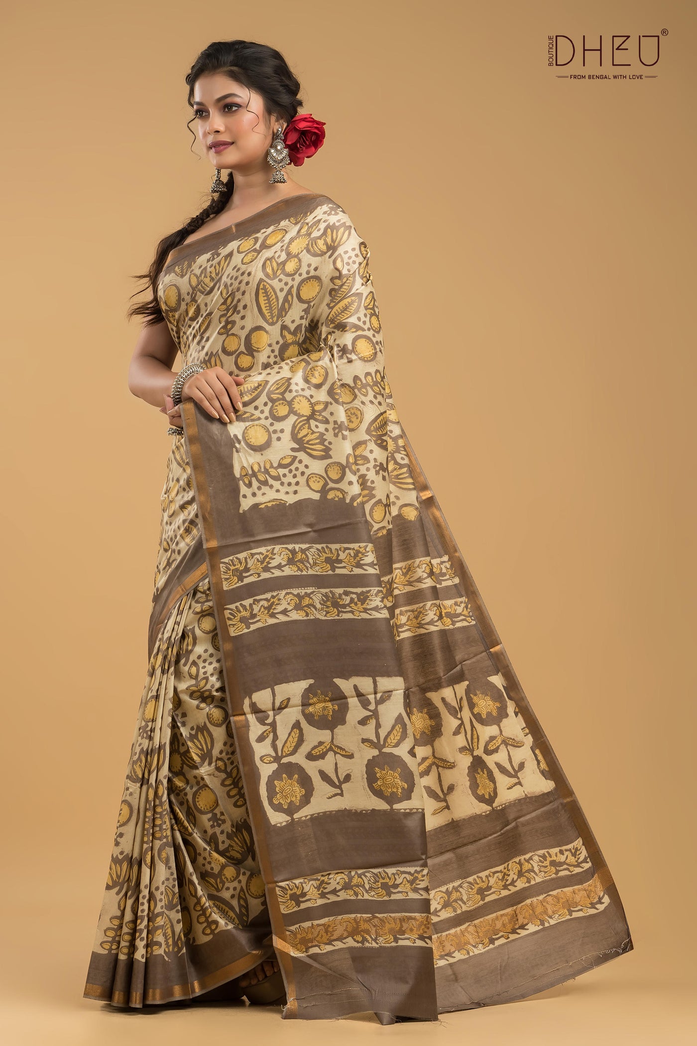 Exclusive Chanderi Multani Silk Saree