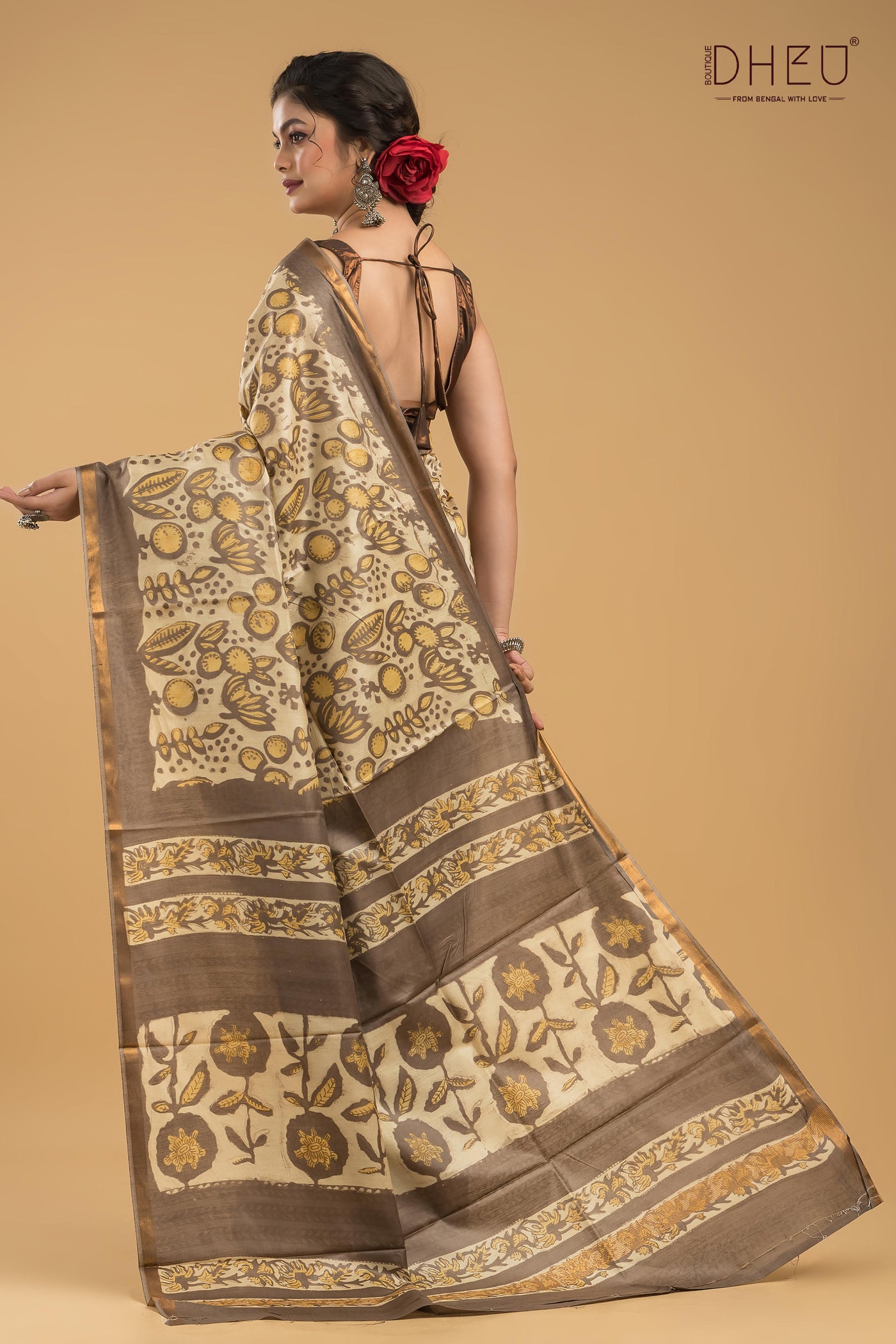 Exclusive Chanderi Multani Silk Saree