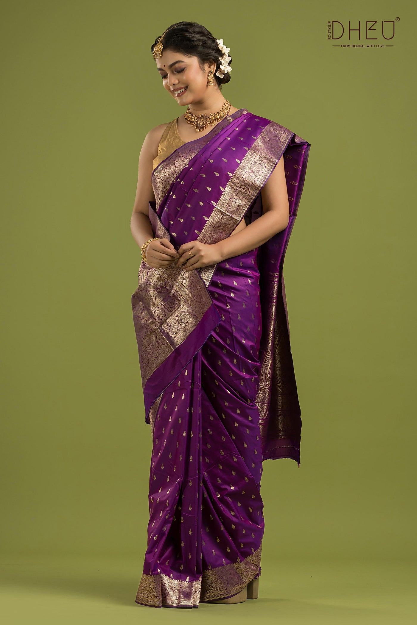 Semi Kanjivaram Silk Saree