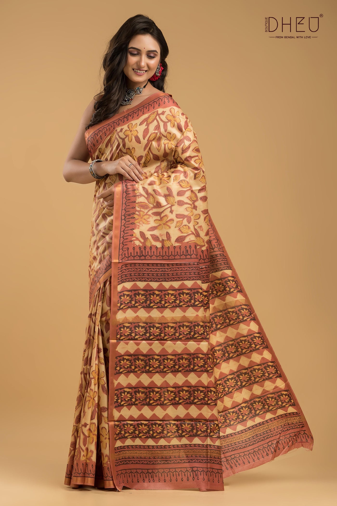 Exclusive Chanderi Multani Silk Saree